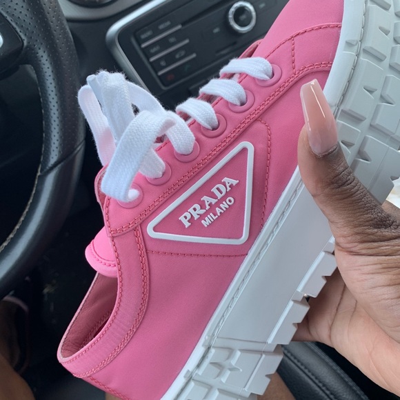 Pink prada shoes Clearance